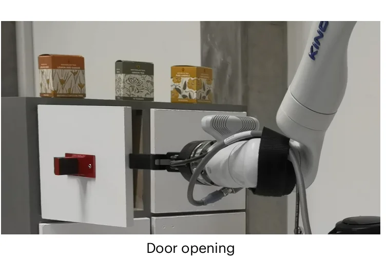 Open access visualization of Photo, Kinova Gen3 Robot, Coffee Preparation, Plate Decoration