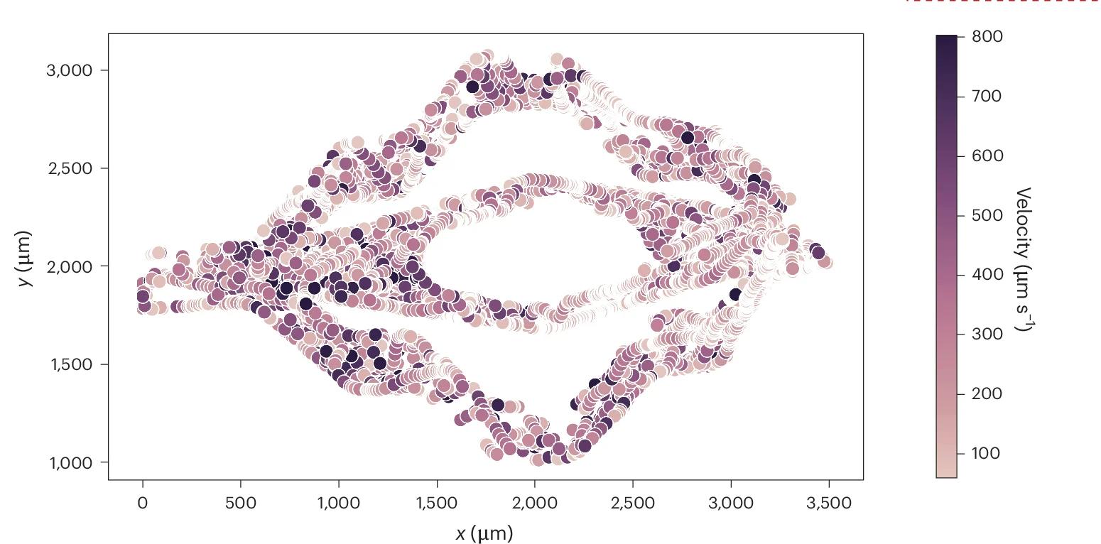 Open access visualization of Scatter Plot, Bubble Plot, Heat Map, Speed, Position