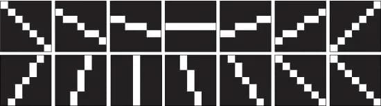 Open access visualization of Line Step, Binary Kernels, Moire Pattern, Image Filtering