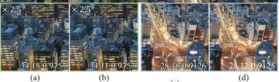 Open access visualization of Photo, HR Image Patches, LR Image Patches, PSNR, SSIM