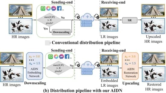Open access visualization of Workflow, Flowchart, Social Media, Image Distribution, High Resolution Image