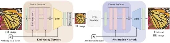 Open access visualization of Workflow, Flowchart, Image Downscaling, Image Restoration, Neural Networks
