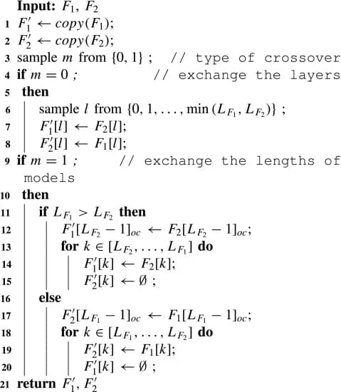 Open access visualization of Workflow, Flowchart, Algorithms, Models, Crossover