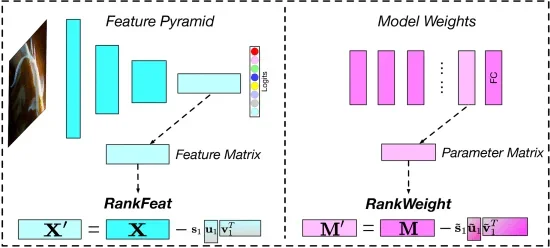 Open access visualization of Workflow, Illustration, RankFeat, RankWeight, Feature Matrix