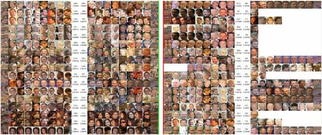 Open access visualization of Photo, Verification, IJB-A split1, Matched cases, Non-matched cases