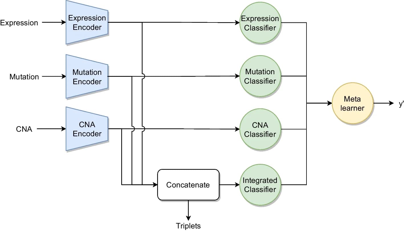 Open access visualization of Workflow, Flowchart, Omics-Stacking, Input Omics