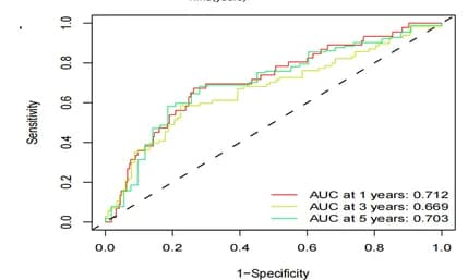 Open access visualization of Line Plot, ROC Curves, Predictive Efficiency, Training Set
