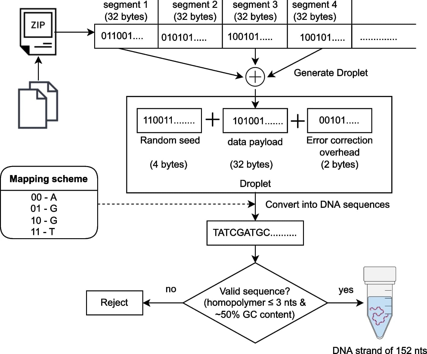 Open access visualization of Workflow, Flowchart, Encoding Algorithm, Fountain Code, RS Code