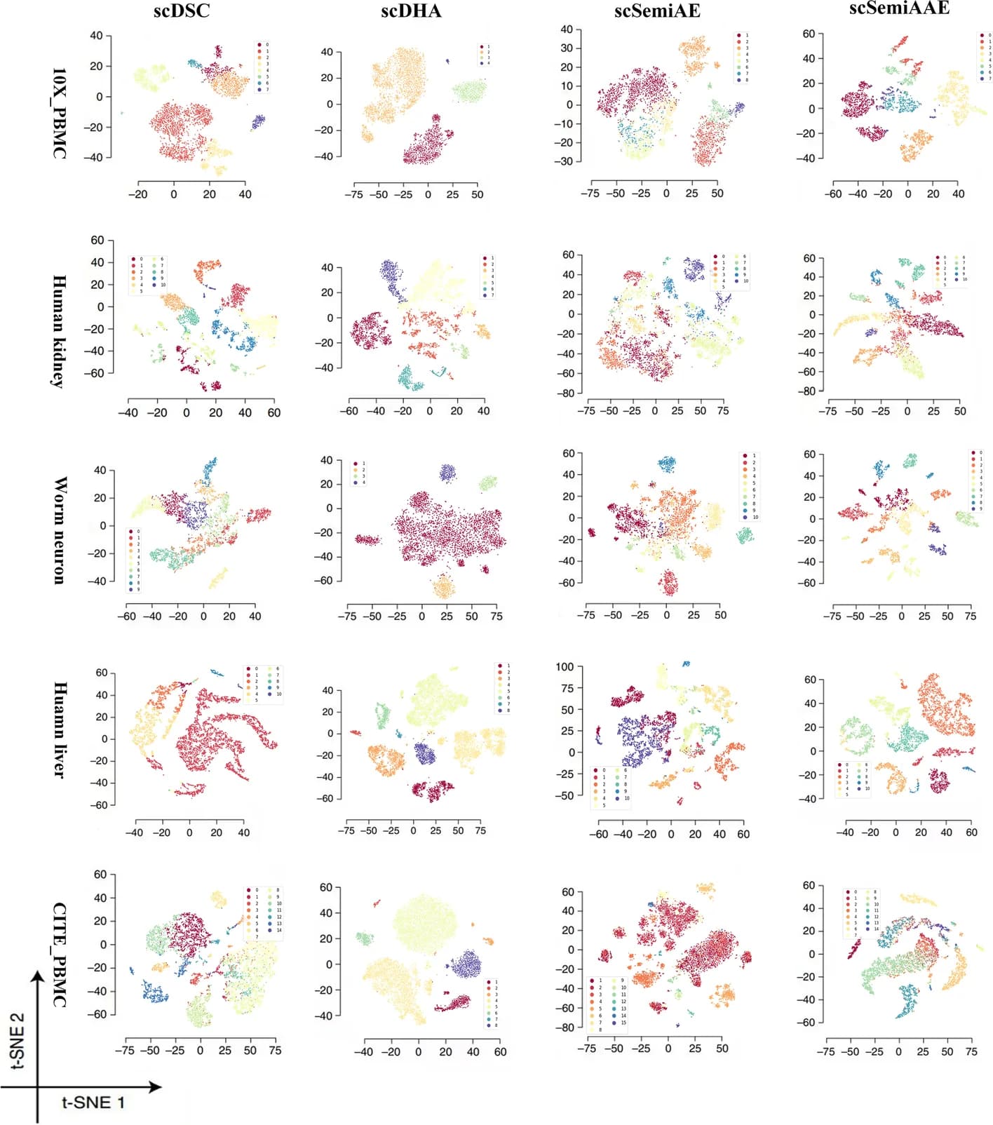 Open access visualization of Scatter Plot, UMAP, PCA, Latent Representation, 10X PBMC