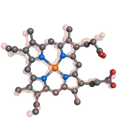 Open access visualization of Chemical Structure, Binding Pose, Conformation, Heme