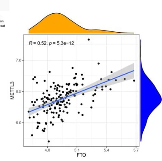 Open access visualization of Scatter Plot, Regression Plot, Density Plot, Correlation Analysis, Gene Expression