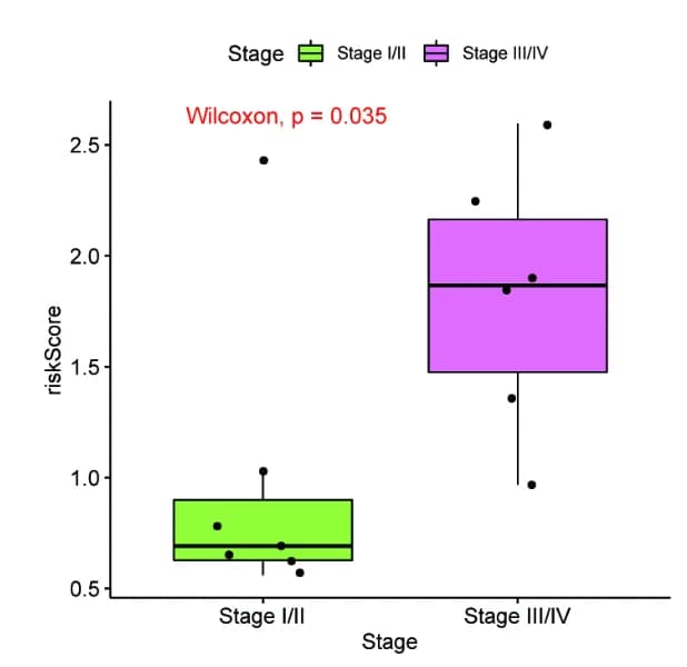 Open access visualization of Box Plot, Gender, Stage, Age, Site
