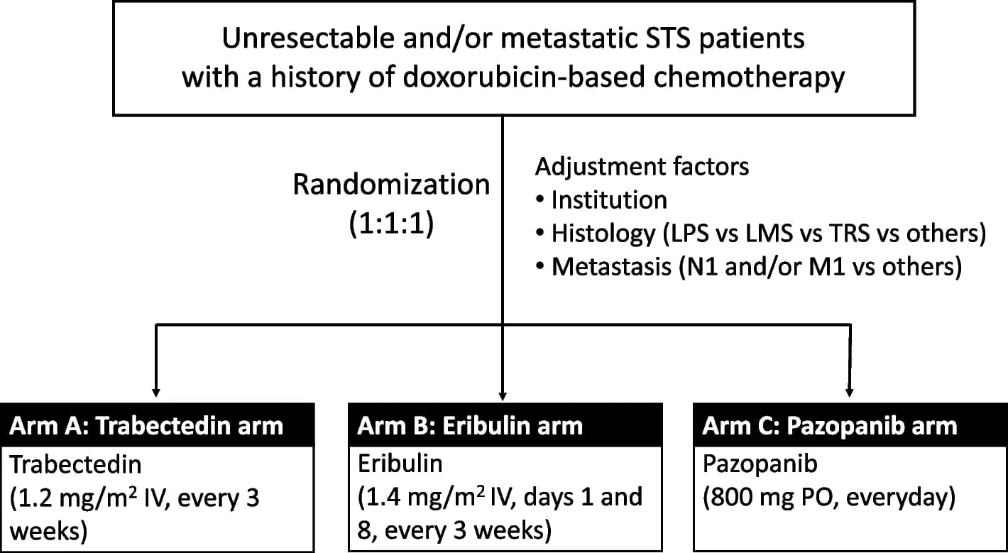 Open access visualization of Workflow, Flowchart, Soft Tissue Sarcoma, Liposarcoma, Leiomyosarcoma