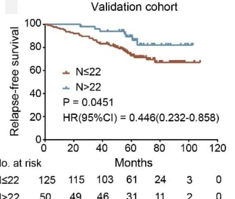 Open access visualization of Survival Curve, RFS, NLNs