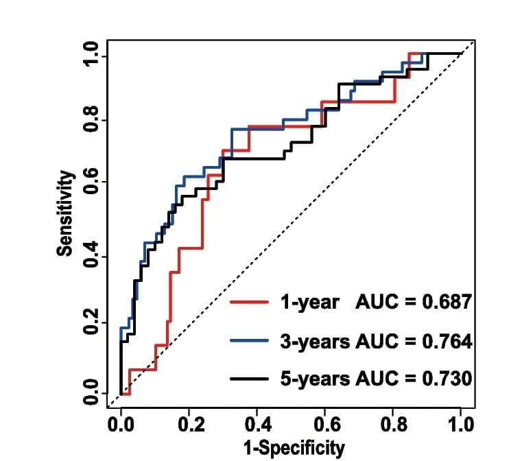 Open access visualization of Line Step, AUC Value, Survival Analysis, ROC Curve