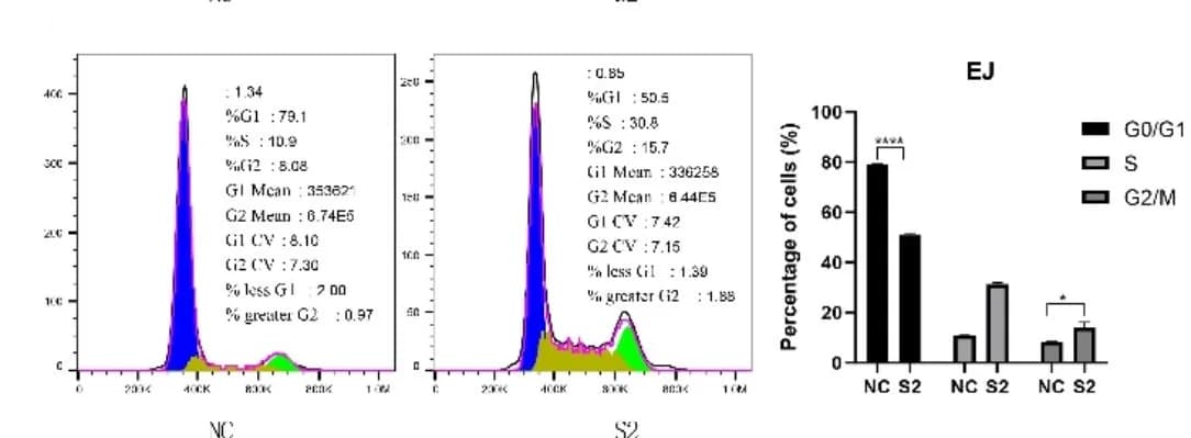 Open access visualization of Bar Plot, Histogram, Error Bars, Flow Cytometry, Cell Cycle Assay