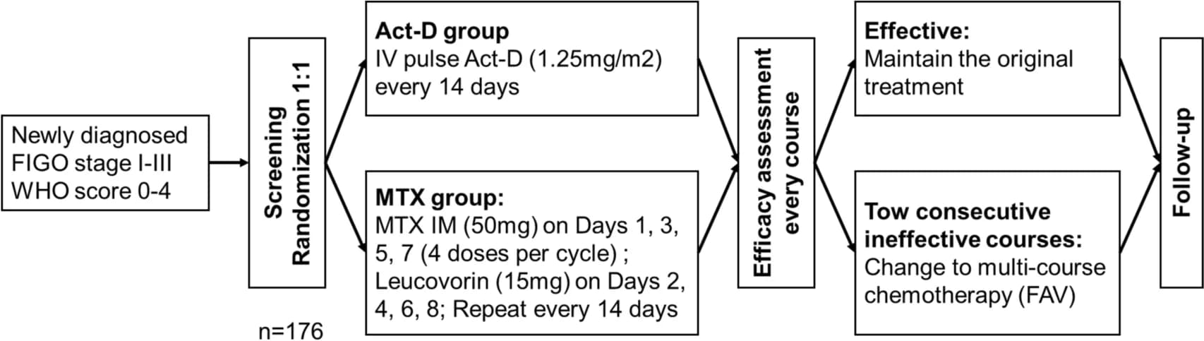 Open access visualization of Workflow, Flowchart, Study Design, Actinomycin D, Methotrexate