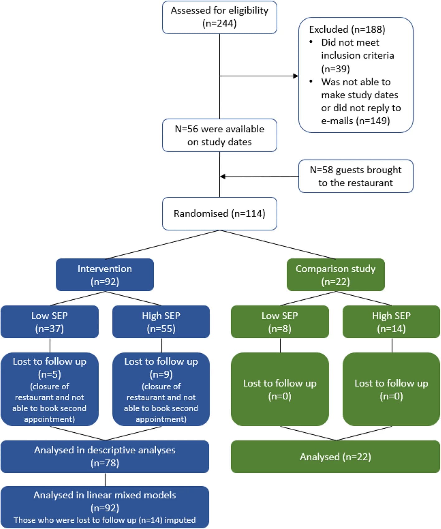 Open access visualization of Workflow, Flowchart, CONSORT Flow Diagram, Study Participation