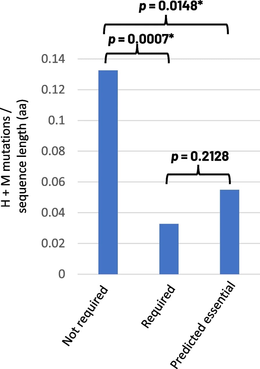 Open access visualization of Bar Plot, Mutation Rates, Essential Genes, Virulence Factors, Polymorphism Data