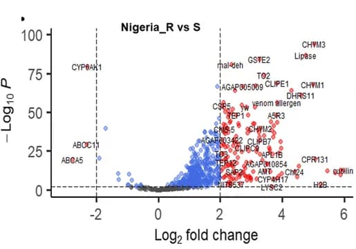 Open access visualization of Volcano Plot, Scatter Plot, Differentially Expressed Genes, Fold Changes, Significance Levels