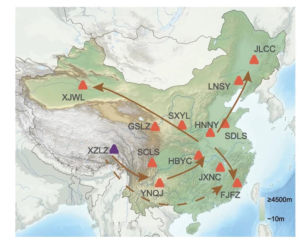 Open access visualization of Geo Map, Schematic Diagram, Origin, Dispersal, H. axyridis Populations