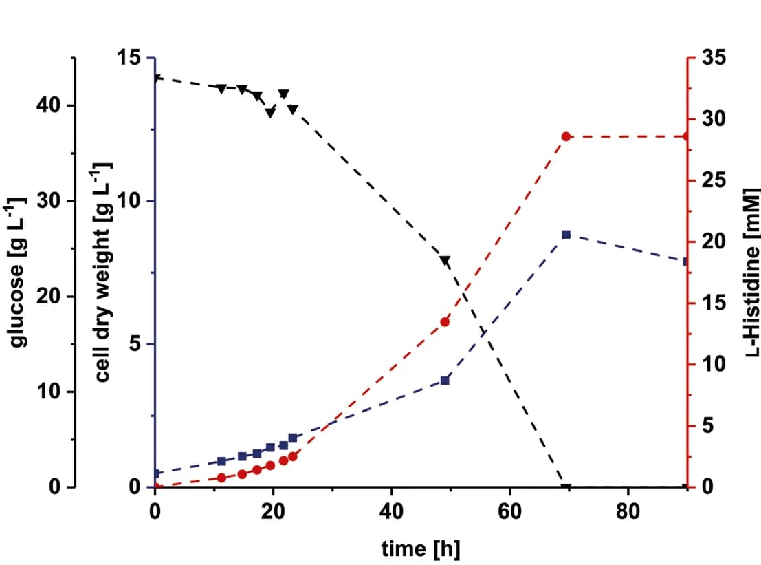 Open access visualization of Line Plot, Batch Cultivations, C. Glutamicum, FACS, Variant