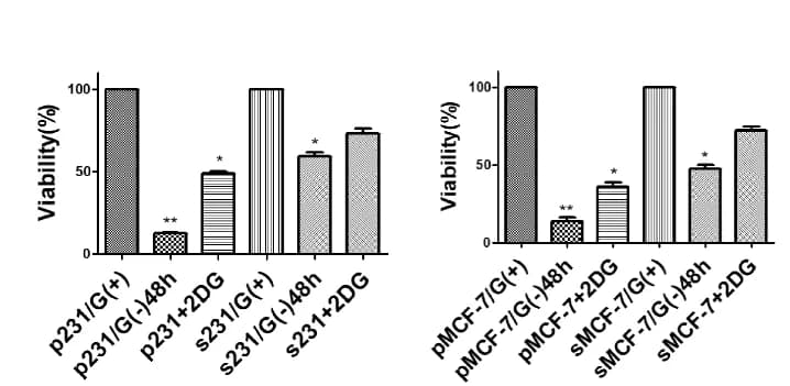 Open access visualization of Bar Plot, Error Bars, Cell Viability Assay, MTT, Parental Cells