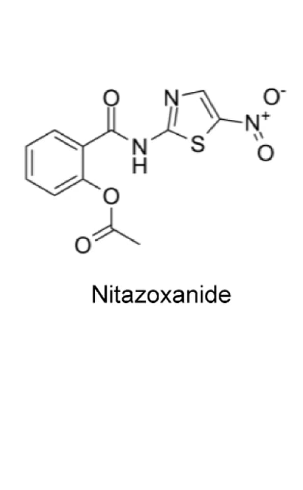 Open access visualization of Chemical Structure, Nitazoxanide