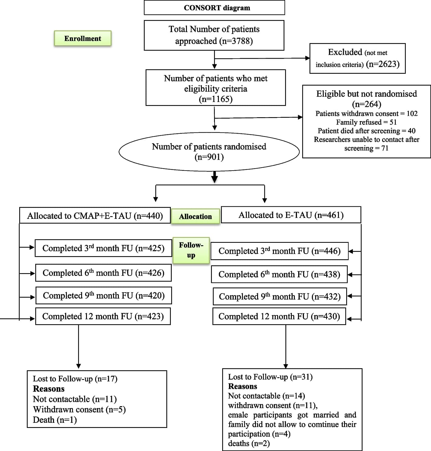 Open access visualization of Workflow, Flowchart, CONSORT Diagram