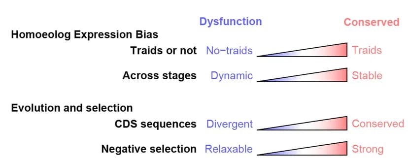 Open access visualization of Illustration, Genomic Features, Dysfunction Genes, Conserved Genes, Statistics