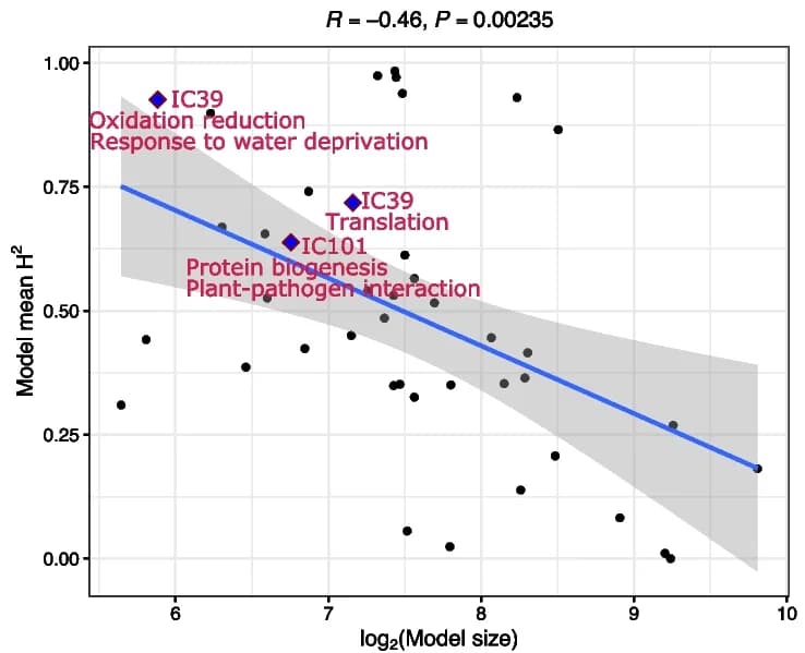 Open access visualization of Scatter Plot, Regression Plot, Independent Components, Co-expression Gene Modules, Heritability
