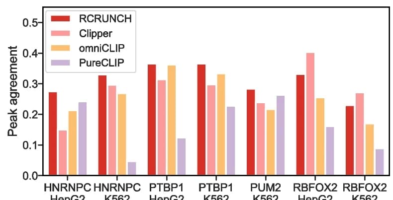 Open access visualization of Clustered, Barplot, Jaccard similarity index, Peaks, Computational method