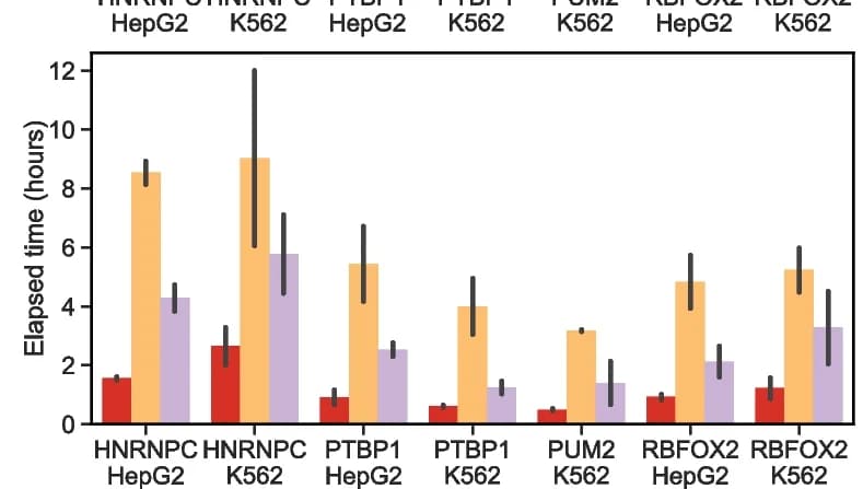 Open access visualization of Bar Plot, Error Bars, Clustered, Barplot, Running times