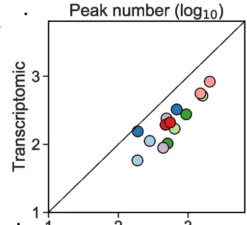 Open access visualization of Scatter Plot, Regression Plot, Significant Peaks, FDR