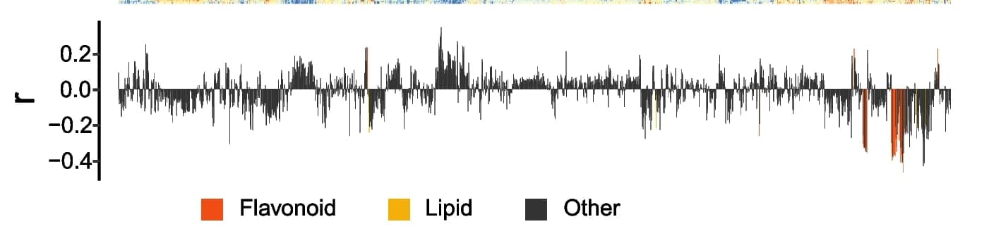 Open access visualization of Bar Plot, Heatmap, Metabolites, SOC, Correlation