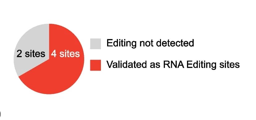Open access visualization of Pie Chart, Sanger Sequencing, Editing Sites