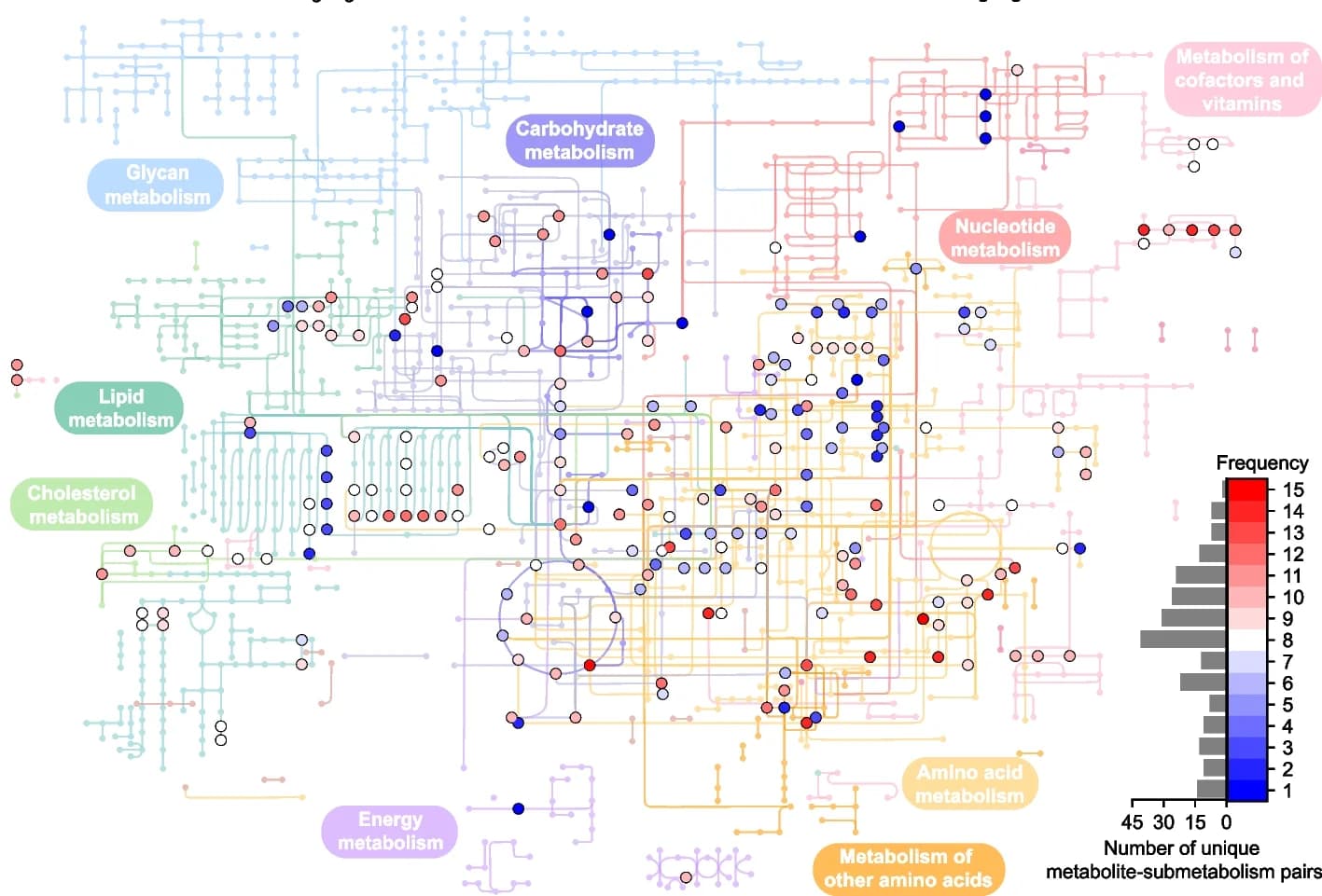 Open access visualization of Pathway, Bar Plot, Target Metabolites, MGPs, Cancer Types