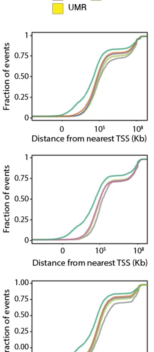 Open access visualization of Line Plot, Transcription Factor, Transcription Start Site, Methylation Profiles