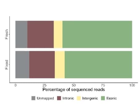Open access visualization of Stacked Bar Plot, Sequencing Reads, Genomic Region, Mapping Analysis