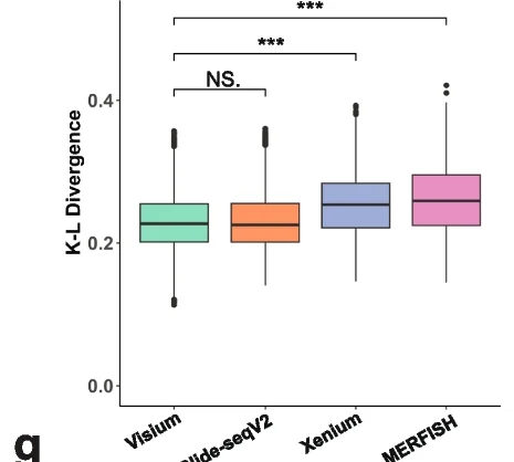 Open access visualization of Box Plot, KL-Divergence, scHolography, Mouse Hippocampus, Simulation