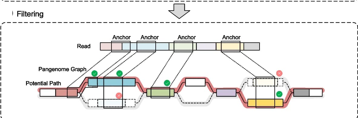Open access visualization of Workflow, Flowchart, Illustration, Filtering, Candidate Paths