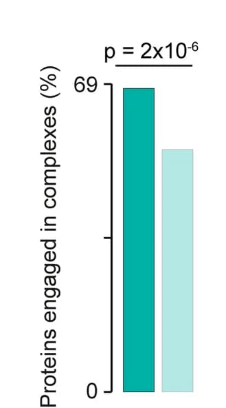 Open access visualization of Bar Plot, Clustered, TIME Drivers, Non-TIME Drivers, Protein Complexes