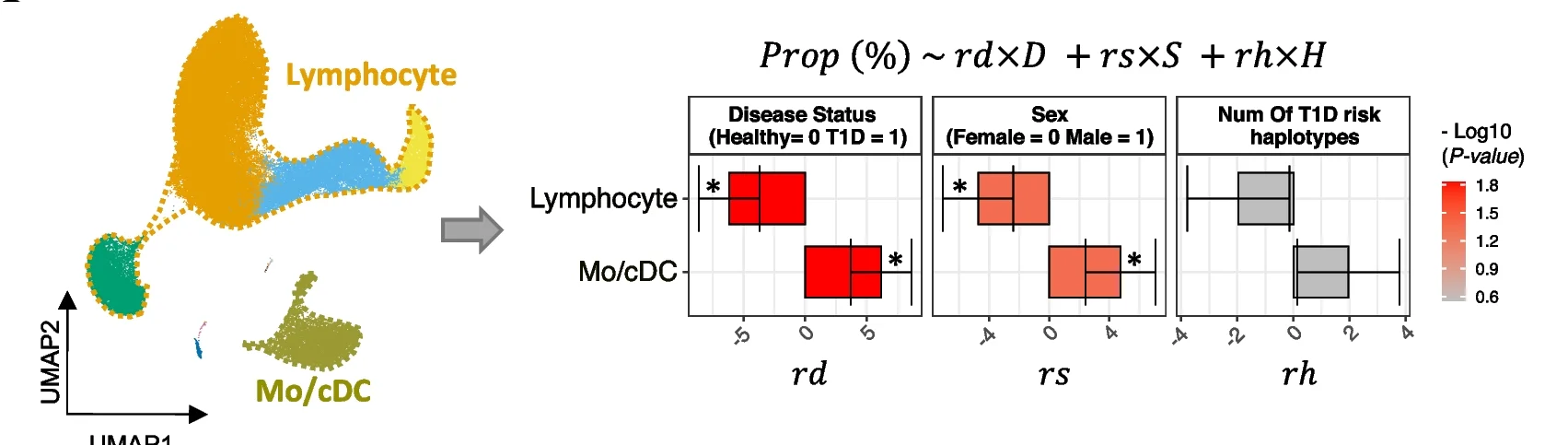 Open access visualization of UMAP, Box Plot, Lymphocyte, Mo/cDC Cell, PBMCs