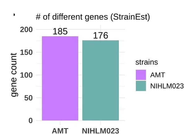 Open access visualization of Bar Plot, Genes, StrainEst, Strains