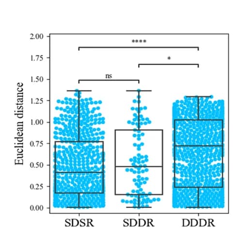 Open access visualization of Box Plot, Raincloud Plot, Euclidean Distance, ASVs, Human to GF Cohorts