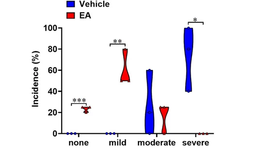 Open access visualization of Violin Plot, Disease Severity, Clinical Score, Incidence