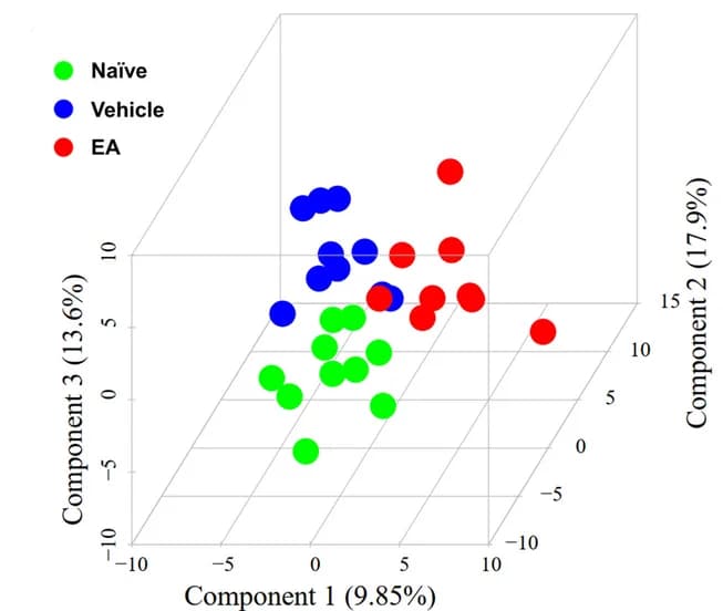 Open access visualization of 3D Plot, PLS-DA Analysis