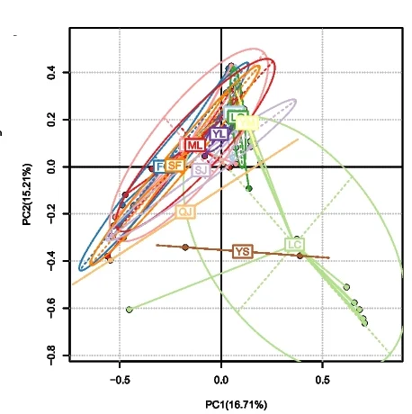 Open access visualization of Scatter Plot, PCA, Shannon Index, Shrews, Locations