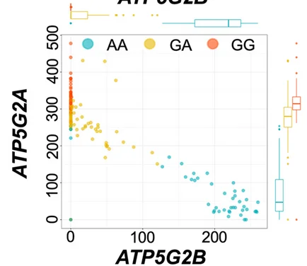 Plot showing: Scatter Plot, Box Plot, Manhattan Plots, Isoforms, Gene Expression